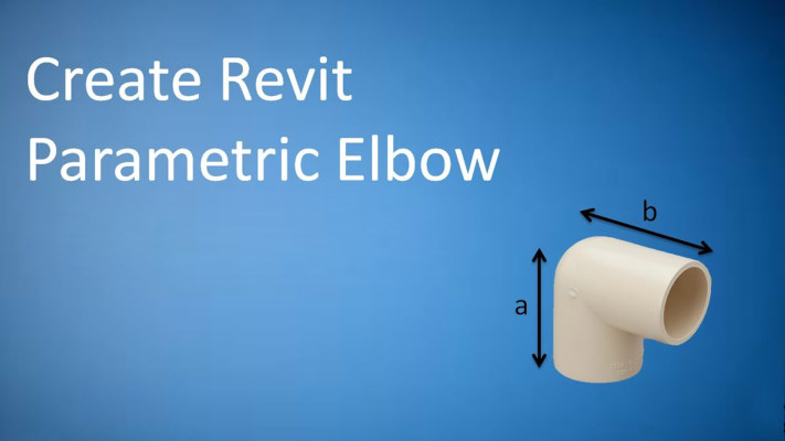 ساخت زانویی لوله در رویت - Pipe Elbow Revit 2020 - 2021-بخش اول تا سوم