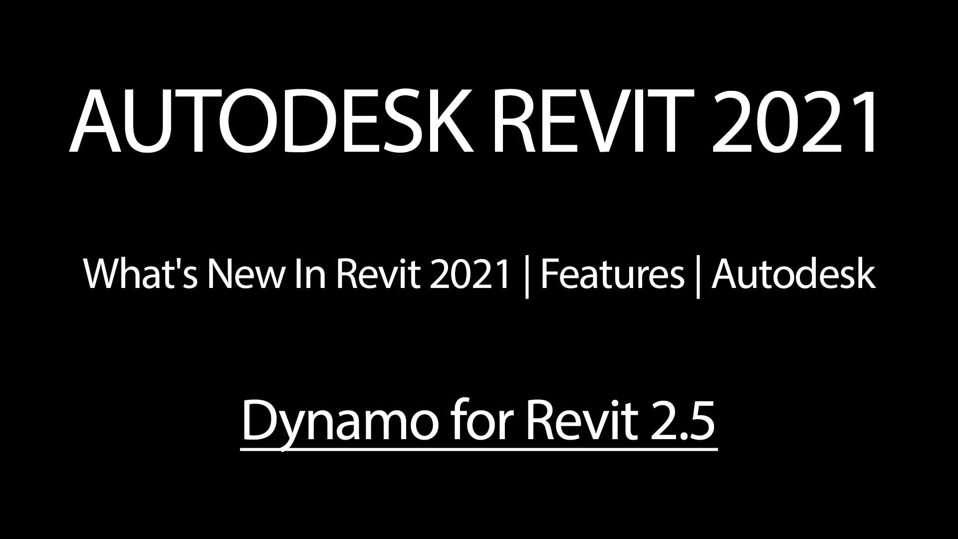 ویژگی های جدید Autodesk Revit 2021