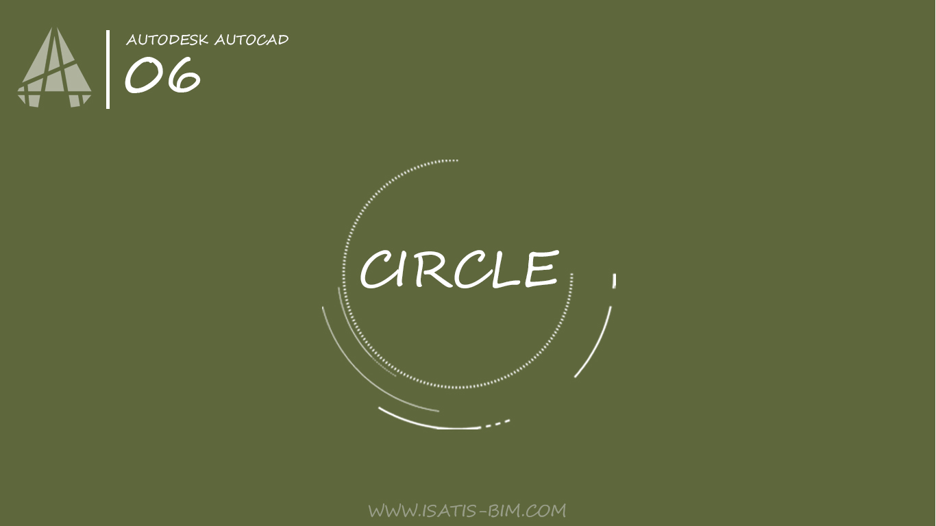 Circle در اتوکد