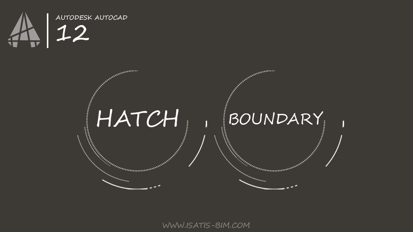 Hatch و Boundary در اتوکد