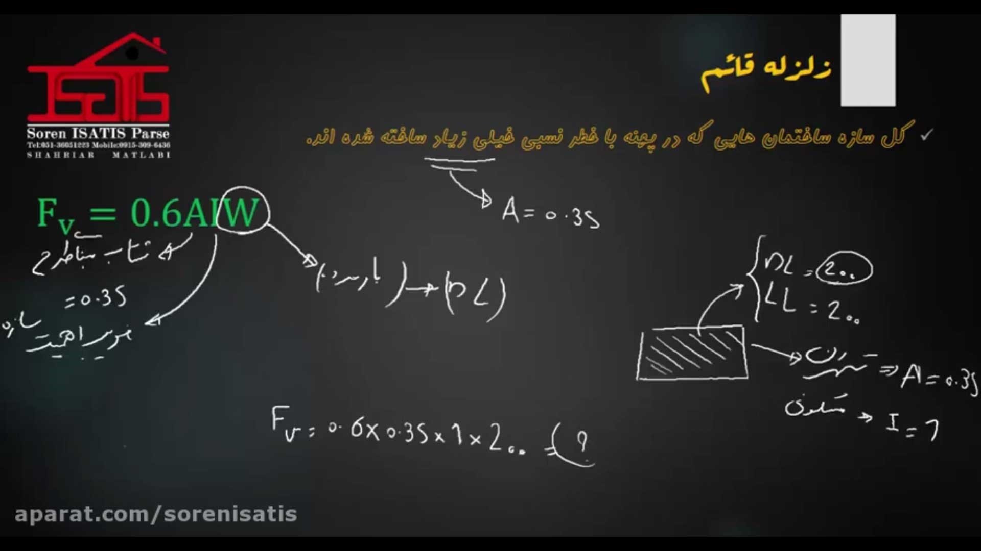 آموزش زلزله قائم - آموزش ایتبس