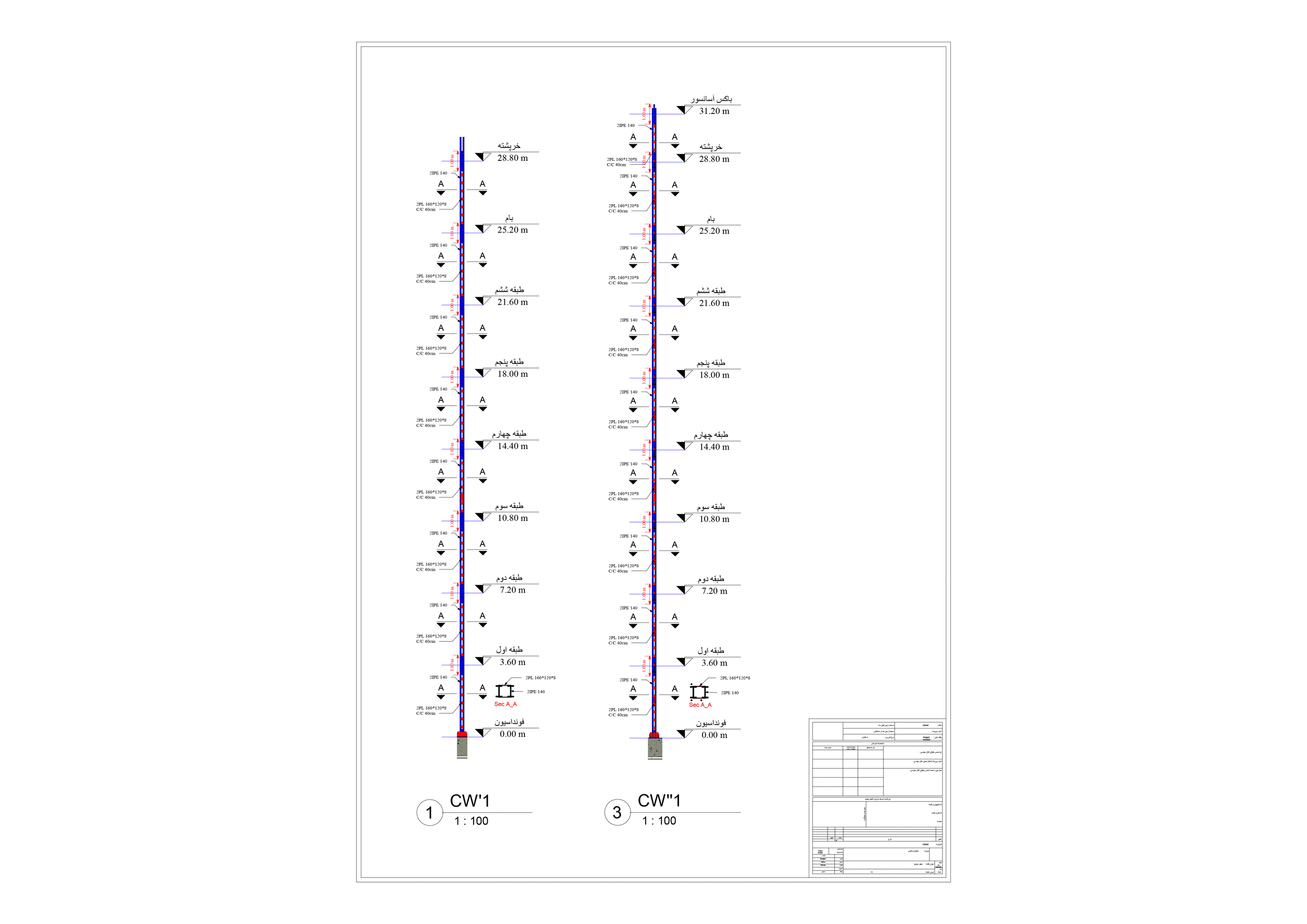 سازه فلزی در رویت استراکچر